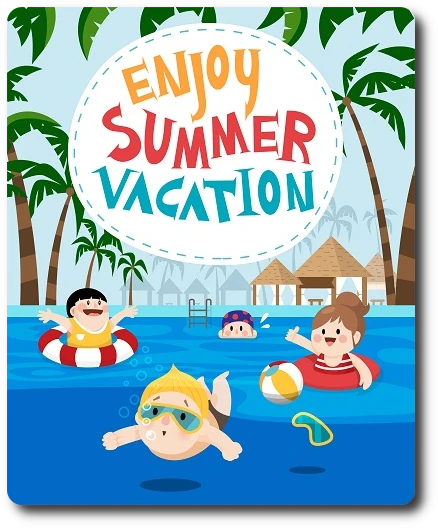 Enjoy summer vacation